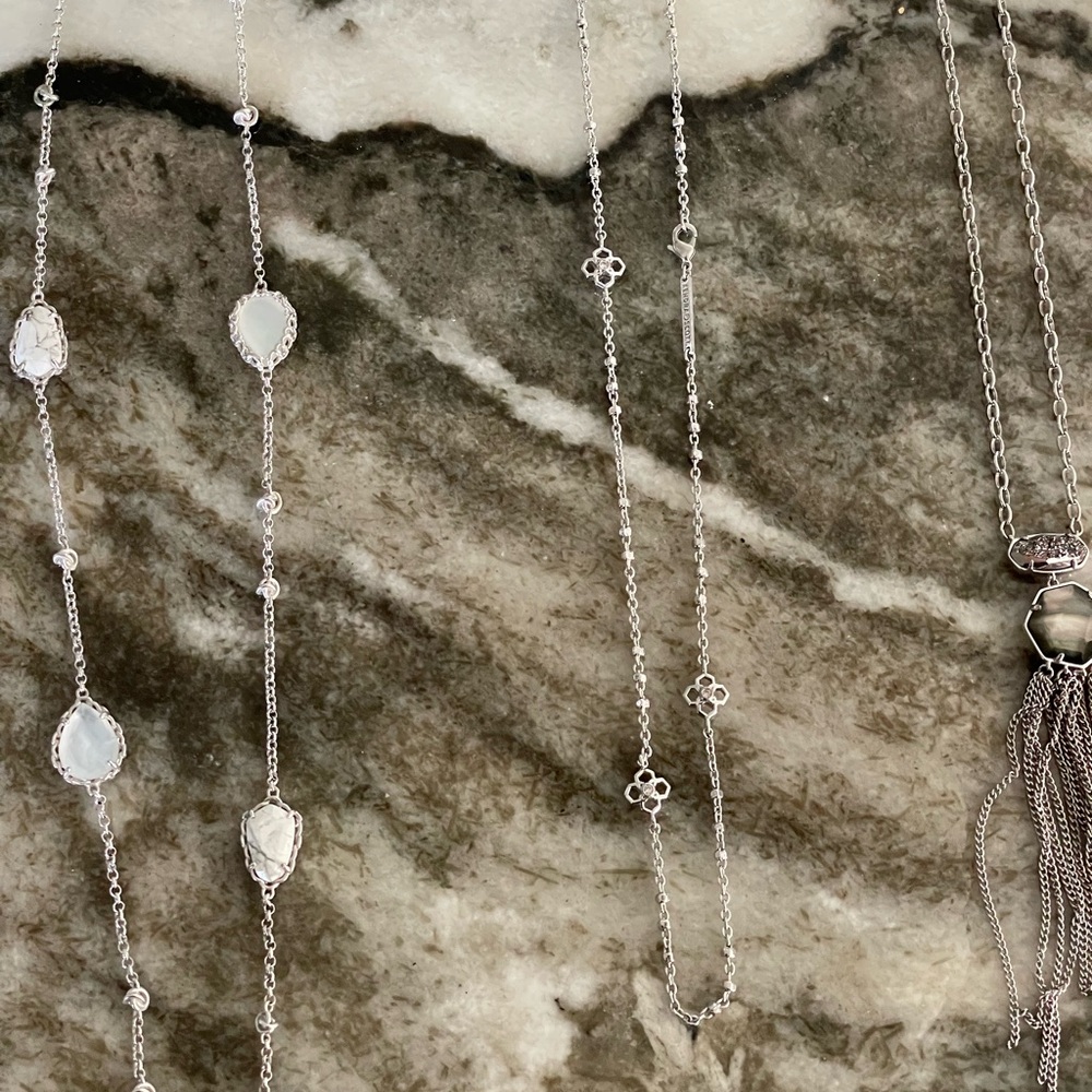 Kendra Scott Long Strand Necklace - Picture 4 of 4